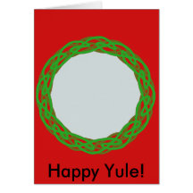 anel celta, Yule feliz! Cartao