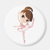 Angelina a bailarina ima de geladeira