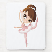 Angelina a bailarina mousepad
