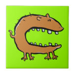 animal com fome azulejos de cerâmica 