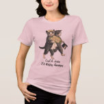 Aniversário dos gatos do casamento - personalize camiseta