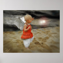 Anjo das costas - o poster do espírito da costa