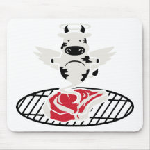 Anjo do bife mousepads