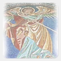 Anjo Michael gótico, igreja de Kaiser Wilhelm, Ber Adesivo