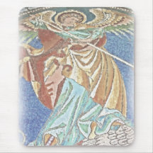 Anjo Michael gótico, igreja de Kaiser Wilhelm, Ber Mouse Pads