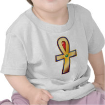 Ankh- o símbolo egípcio antigo da vida t-shirts