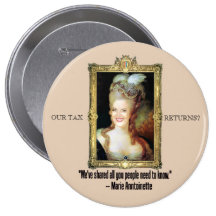 Ann Romney como Marie Antoinette Botons