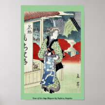 Ano do cão: Meguro por Yajima, Gogaku Posteres