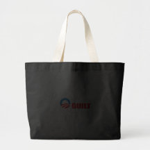 Anti-Obama - CULPA BRANCA Bumpersticker Bolsas Para Compras