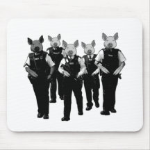 Anti polícia britânica mousepads