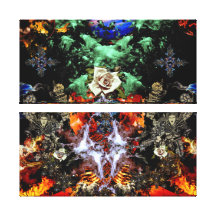 Anunnaki (Inanna) Impressão De Canvas Esticada
