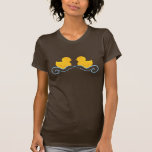 ao pato de borracha frente a frente tshirt