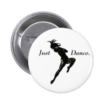 Apenas botão da dança botons