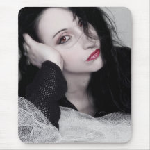 Apenas Jaeda - retrato de auto Mousepads
