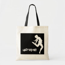 Apenas saco da dança bolsa de lona