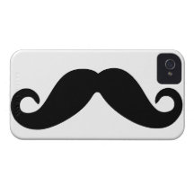 Apenas um bigode capas iPhone 4 Case-Mate