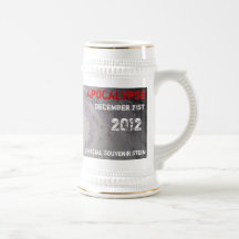 apocalipse caneca de cerveja da lembrança do 21 de