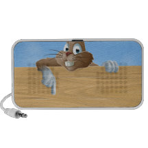 Apontar do coelhinho da Páscoa dos desenhos animad Caixinhas De Som Para Mp3