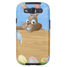 Apontar do coelhinho da Páscoa dos desenhos animad Capa Para Galaxy S3