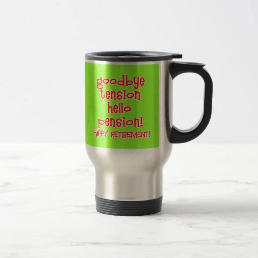 Aposentadoria feliz! Camiseta e presentes do apose Caneca