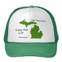 Aprecie o U.P. Michigan com a Dinamarca Yoopers Bonés