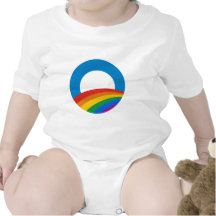Arco-íris de Obama Camiseta