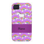 Arcos-íris conhecidos personalizados do roxo do un