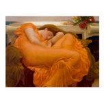Ardendo junho - senhor Leighton de Frederic Cartões Postais