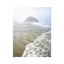 Areia Rippled Impressão De Canvas Envolvida