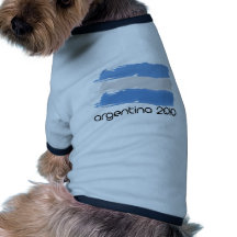 Argentina 2010 camisas para caes
