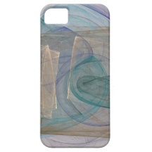 Argumento abstrato quadrado para o iPhone Capas iPhone 5