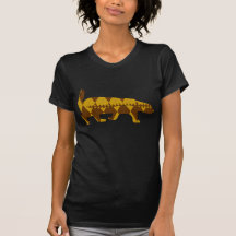 argyle do texugo de mel t-shirt