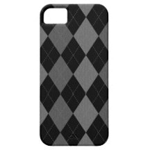 Argyle escuro capa iPhone 5