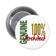 Arquiteto 100% genuíno botons