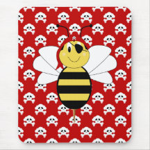 Arrr! A abelha Bumble a abelha Mousepad