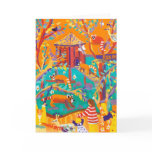 Art Card: Relaxing Red Pandas postais