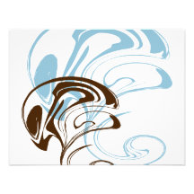 Arte abstracta bonito #002 convite personalizado