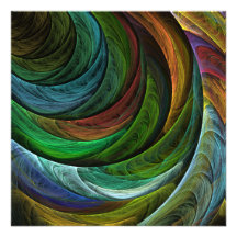 Arte abstracta da glória da cor convites