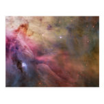 Arte abstracta encontrada na nebulosa de Orion Cartao Postal