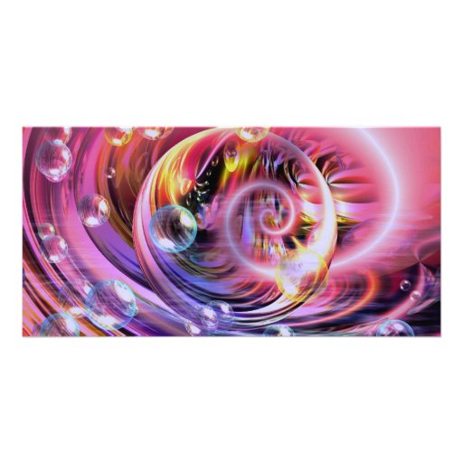 Arte abstracta moderna cartao com foto