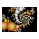 Arte apertada do Fractal de Squeez- Cartao