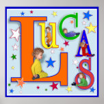Arte conhecida - impressão de "Lucas"