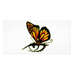 Arte da borboleta cartao com foto personalizado
