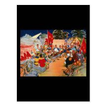 Arte da propaganda de China Cartoes Postais