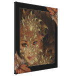 Arte das canvas da ninfa de madeira do outono impressão de canvas envolvida