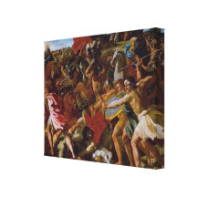 Arte de Nicolas Poussin Impressão Em Canvas