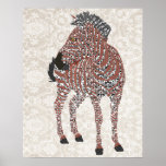 Arte do damasco de Zenya Impressão