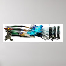 Arte do pé impressão