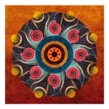 Arte floral do vetor do abstrato da cor convite personalizados