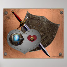Arte KnightHeart Collection Posters